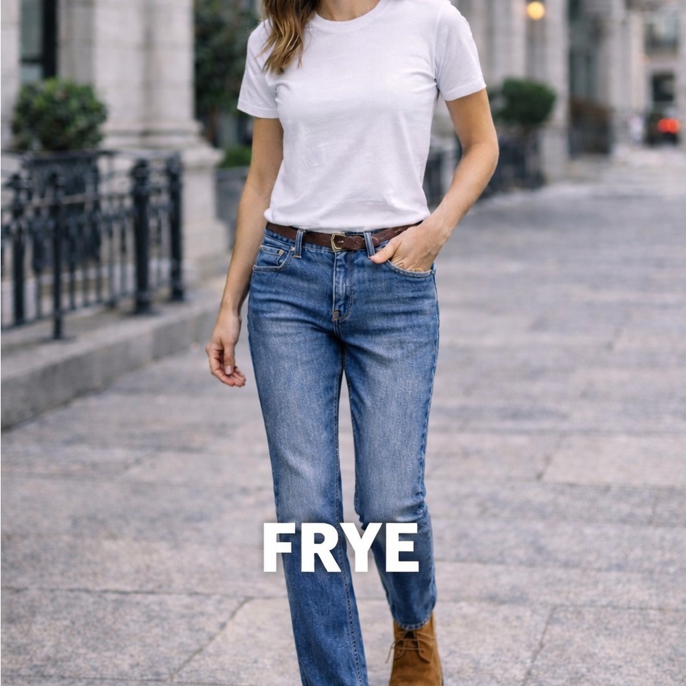 Frye Classic Blue Skinny Jeans for Women